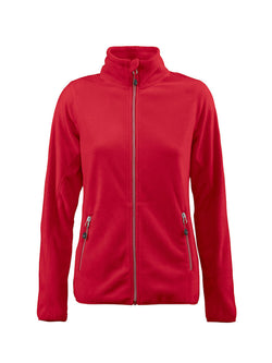 Mikrofleece Jakke Dame, Rød - PRINTER 2261509