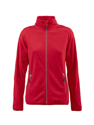 Mikrofleece Jakke Dame, Rød - PRINTER 2261509