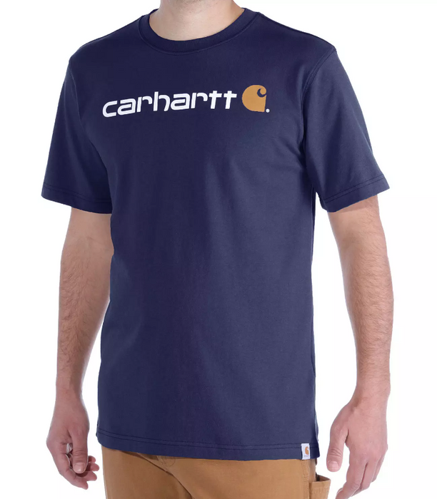 Carhartt Emea Core T-shirt Herre, Navy - Carhartt 103361 - 412