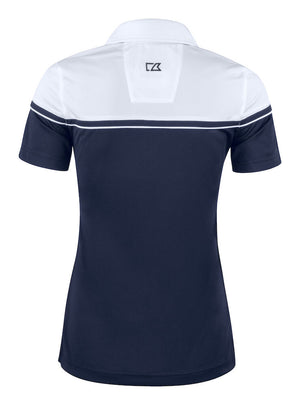 Seabeck Polo, Dame, Navy/Hvid - CUTTER & BUCK 354429