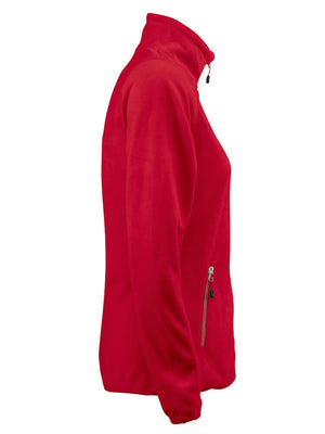 Mikrofleece Jakke Dame, Rød - PRINTER 2261509