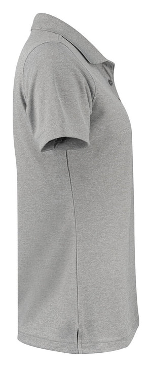 Pique Polo Dame, Grå - PRINTER 2265029