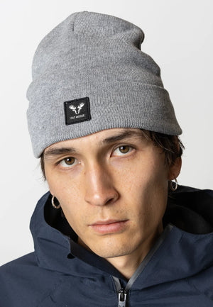Base 2-Pack Beanie, Navy/Grå melange, Fat Moose FM2795