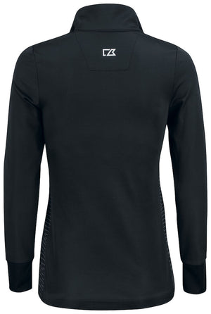 Traverse Halfzip Dame, Sort - CUTTER & BUCK 358417