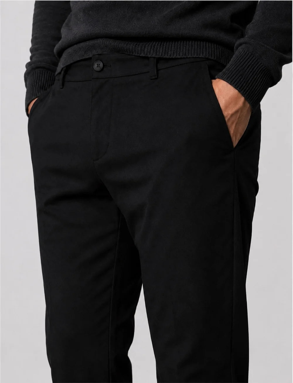 Brendon Jersey Pents, Sort, Clean Cut Copenhagen CC2577
