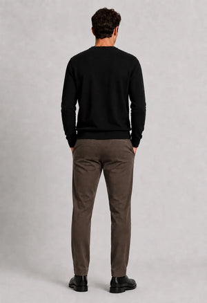 Brendon Jersey Pents, Mørk Khaki, Clean Cut Copenhagen CC2577