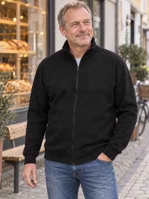 Premium Comfort Cardigan, Sort