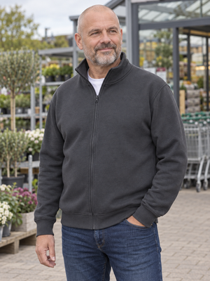 Premium Comfort Cardigan, Mørkegrå