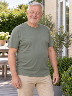 Casual T-shirt, Mørk grøn
