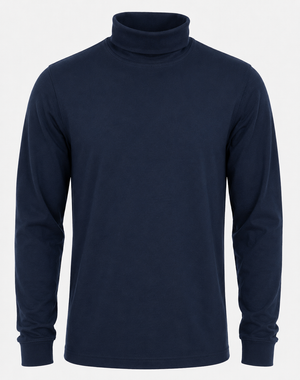 Luksus Rullekrave  - Navy Blå - ST400