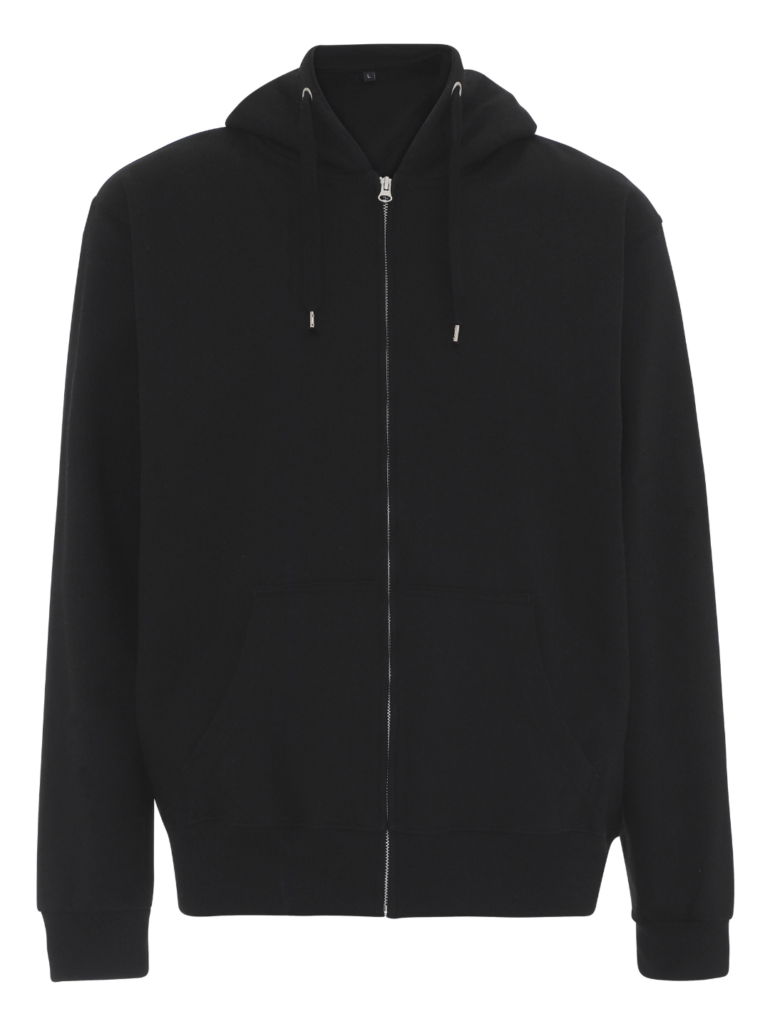 Premium Comfort Zip Hoodie, Sort