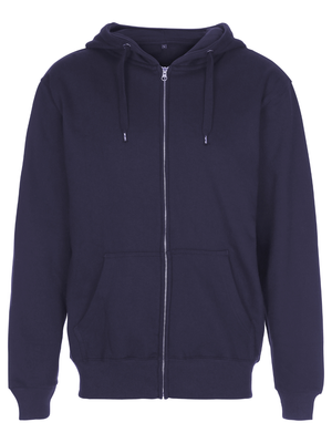 Premium Comfort Zip Hoodie, Navyblå