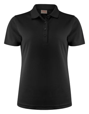Pique Polo Dame, Sort - PRINTER 2265029