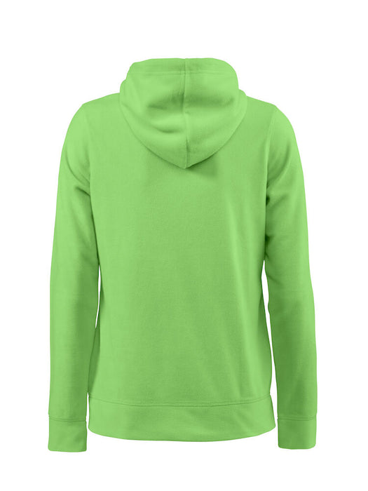 Mikrofleece Hættesweater Dame, Lime - PRINTER 2261511