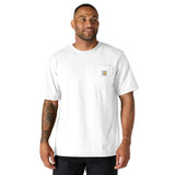 T-shirt, Herre, Hvid - Carhartt 103296 - 100