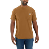 Carhartt Force T-shirt, Brun, Herre - 106652