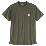 Carhartt Force T-shirt, Basil Heather, Herre - 106652