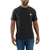 Carhartt Force T-shirt, Sort, Herre - 106652