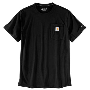 Carhartt Force T-shirt, Sort, Herre - 106652