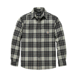 Carhartt flannelskjorte med lange ærmer, Faded Fatigue - 107010