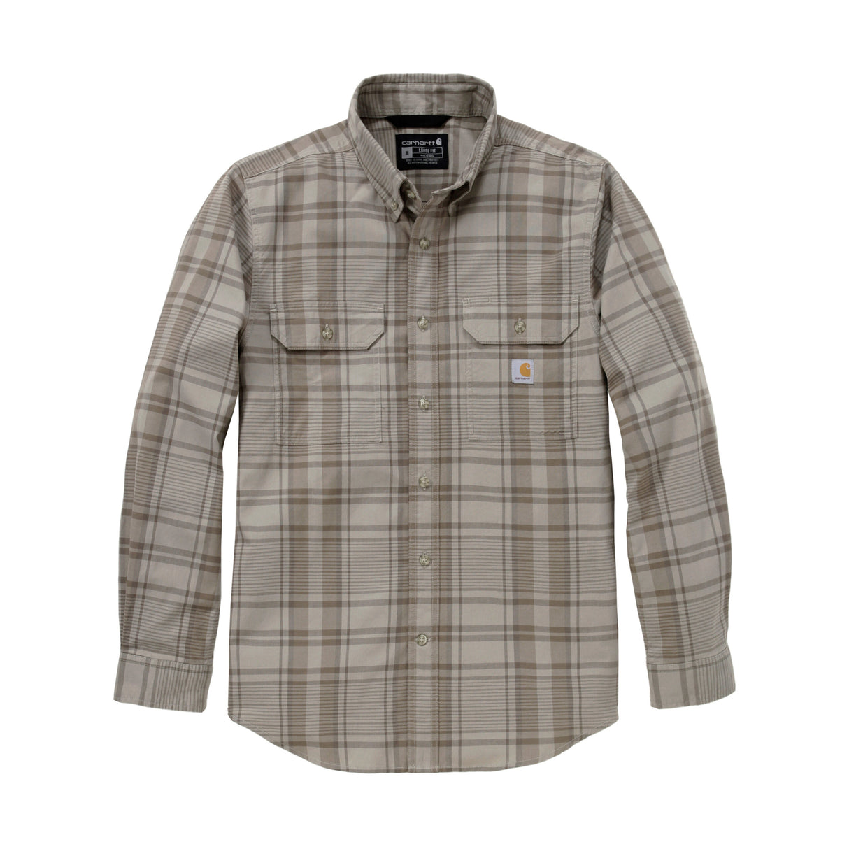 Ternet Loose Fit Skjorte, Beige, Carhartt 107012