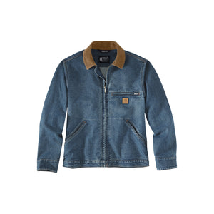 Denim Detroit Jakke, Blå, Carhartt 107327
