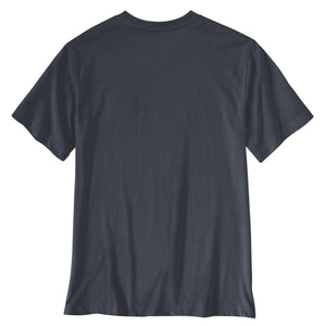 Irvine Camo Logo T-shirt, Navy, Carhartt 107772