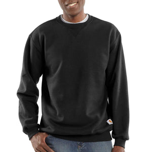 Crewneck Sweatshirt, Herre, Sort - Carhartt K124 - BLK