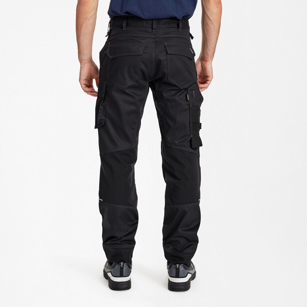 X-TREME Stretch arbejdsbukser, Sort, Engel Workwear 0360-186