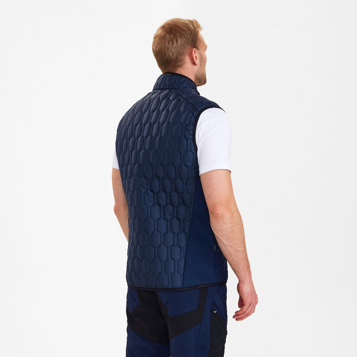X-treme quiltet vest, Blue Ink - Herre - Engel Workwear - 5370-604-165