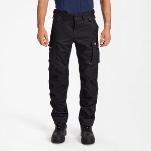X-TREME Stretch arbejdsbukser, Sort, Engel Workwear 0360-186