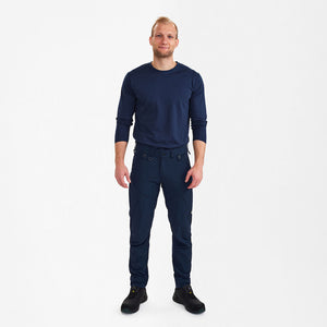 X-treme servicebukser med 4-vejs stræk, Blue Ink - Herre - Engel Workwear - 2368-317-165