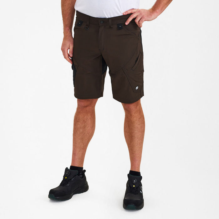 X-treme håndværkershorts med 4-vejs stræk, Herre, Mokkabrun - Engel Workwear - 6366-317-167