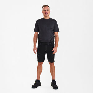 X-treme håndværkershorts med 4-vejs stræk, Herre, Sort - Engel Workwear - 6366-317-20