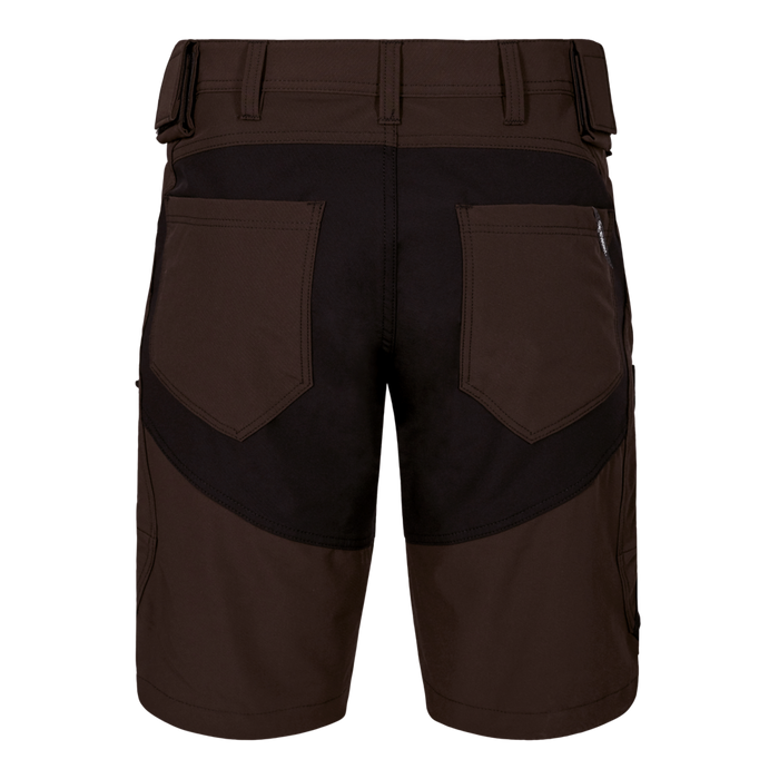 X-treme håndværkershorts med 4-vejs stræk, Herre, Mokkabrun - Engel Workwear - 6366-317-167