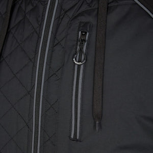 X-treme softshelljakke med hætte, Sort - Herre - Engel Workwear - 1361-207-20