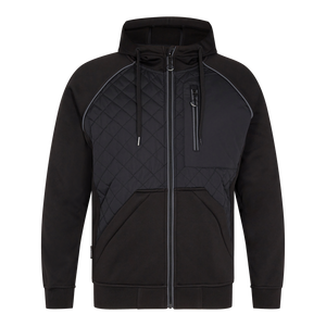 X-treme softshelljakke med hætte, Sort - Herre - Engel Workwear - 1361-207-20