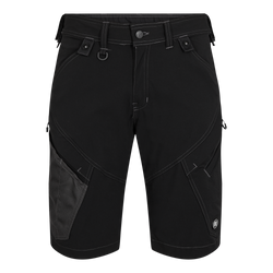 X-treme håndværkershorts med 4-vejs stræk, Herre, Sort - Engel Workwear - 6366-317-20