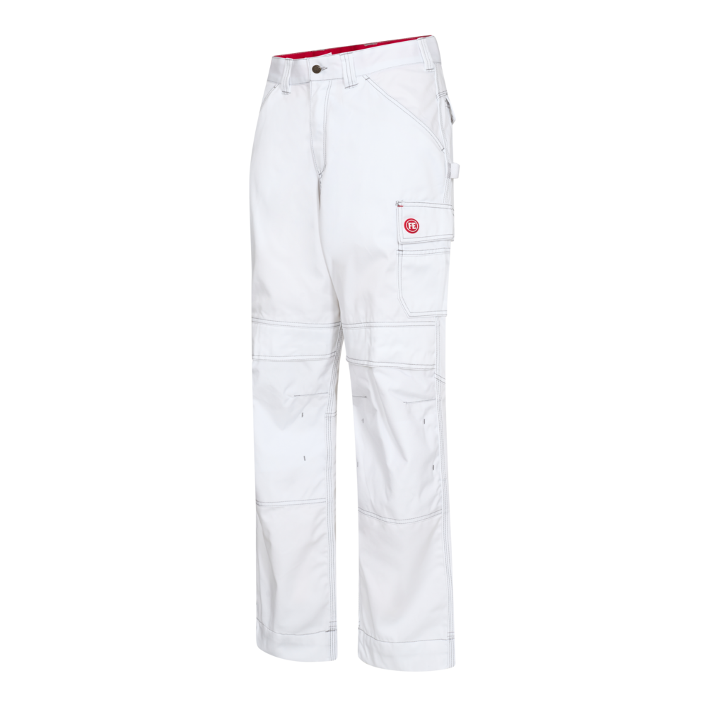 Combat håndværkerbukser, Hvid - Herre - Engel Workwear - 2760-630-3