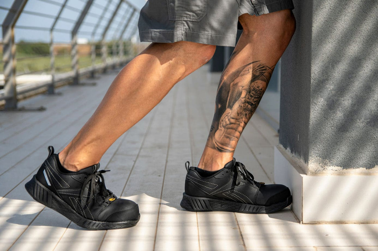 Fusion Athletic Sikkerhedssko, Sort, Reebok IB1080S3
