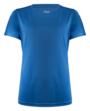 Run T-shirt Dame, Blå - PRINTER 2264026