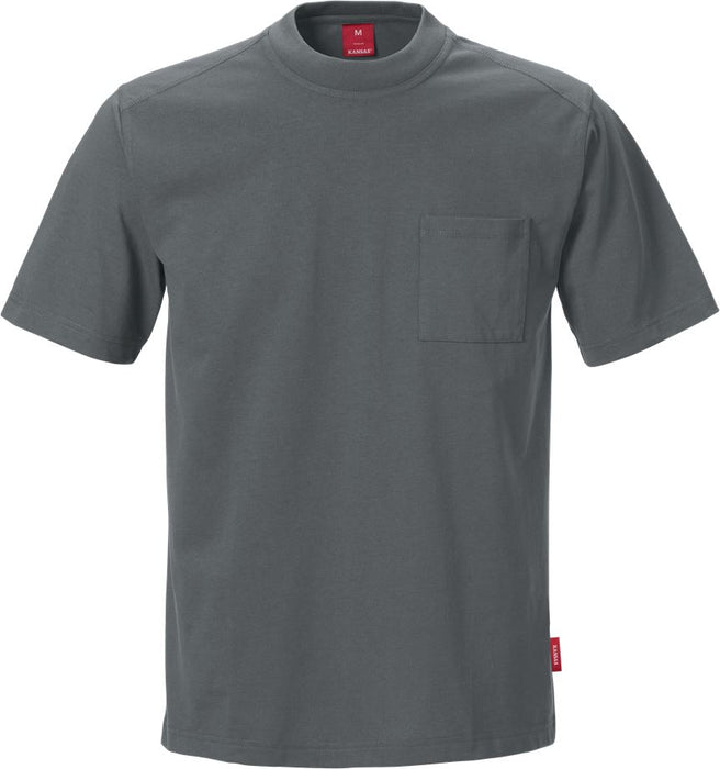 Match T-shirt, Herre, Mørke Grå - Kansas 100779-941