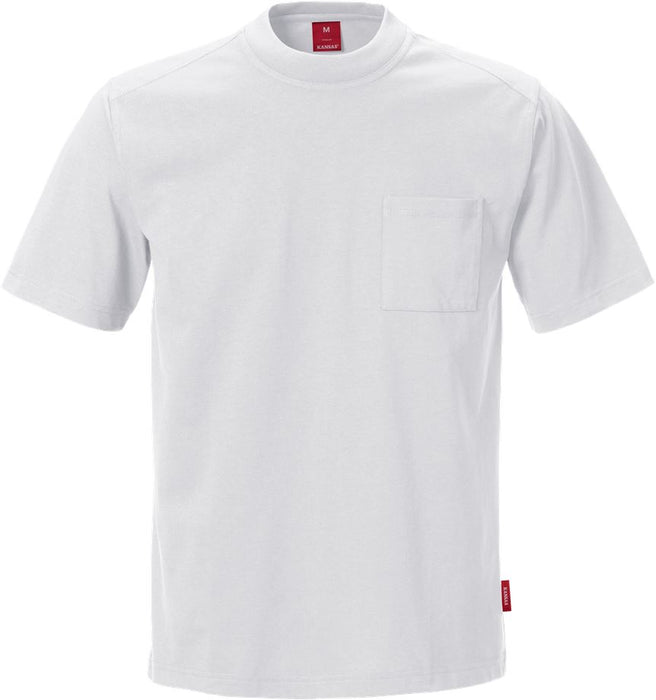 Match T-shirt, Herre, Hvid - Kansas 100779-900