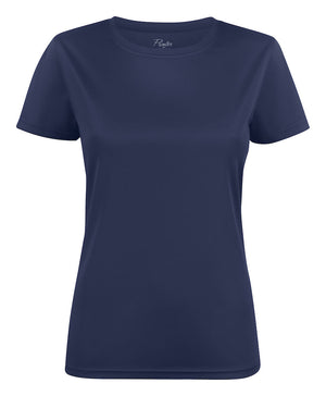 Run T-shirt Dame, Navy - PRINTER 2264026