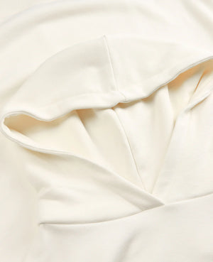 Bambus Hoodie - Basic Off White - Fejl 2 sortering (fnugger)