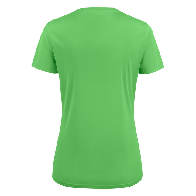 Run T-shirt Dame, Lime - PRINTER 2264026