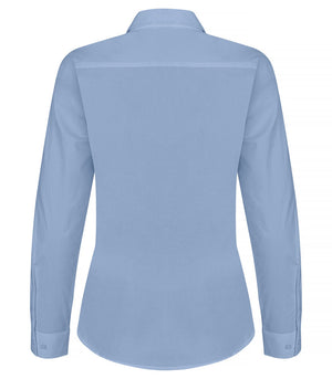 Dame Stretch Shirt, Lys blå - Clique 027961
