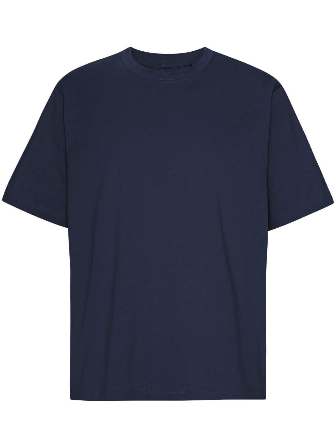Oversize Boxfit Tee, Navyblå