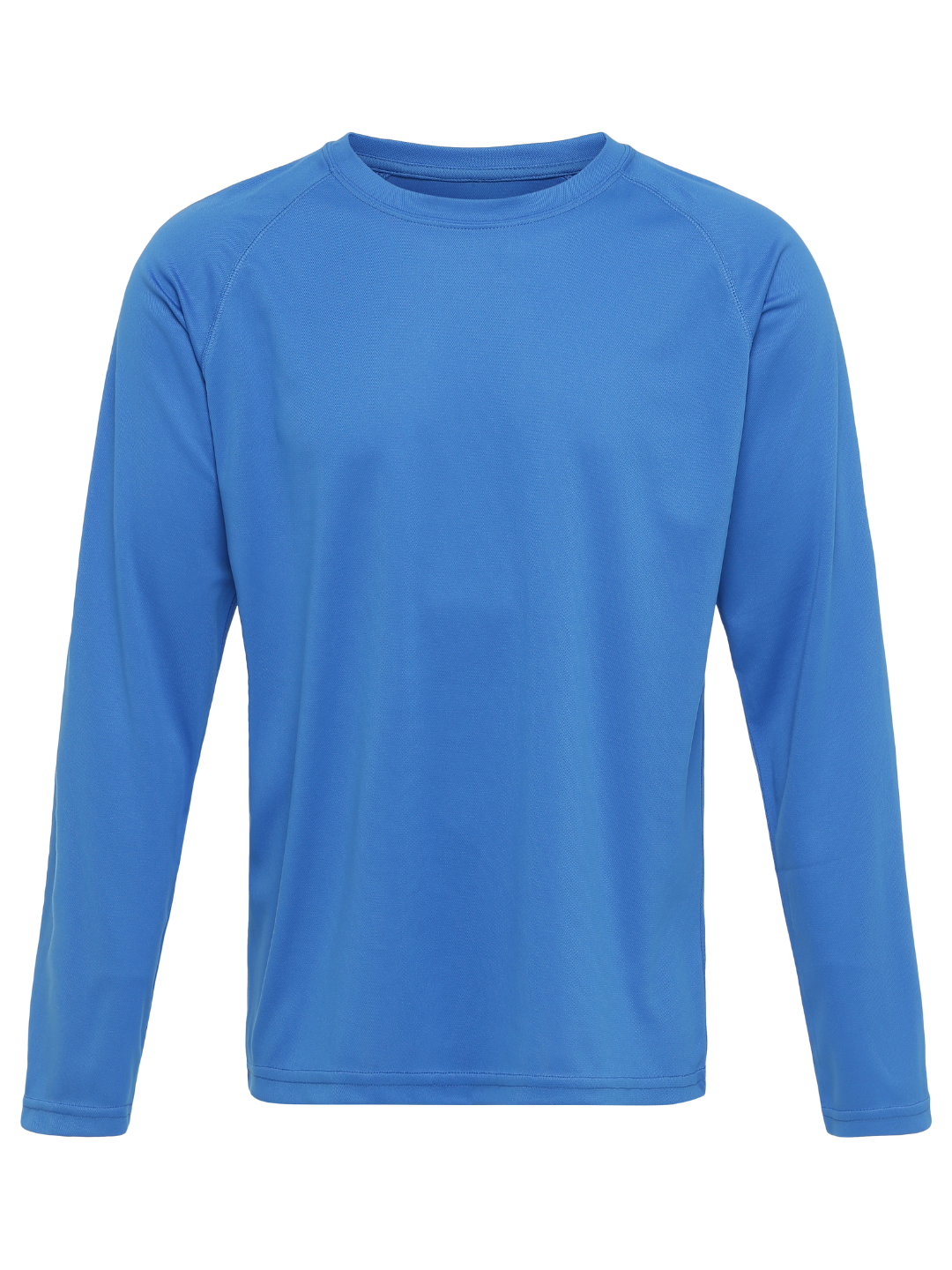 Langærmet Trænings T-shirt Herre, Kongeblå