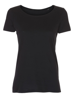 Lady Classic Tee, Sort